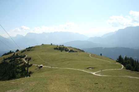 Auf dem breiten Rücken des Wank