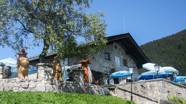 Ein leichtes und beliebtes Ziel für Familienwanderungen: Die Albert-Link-Hütte am Spitzingsee