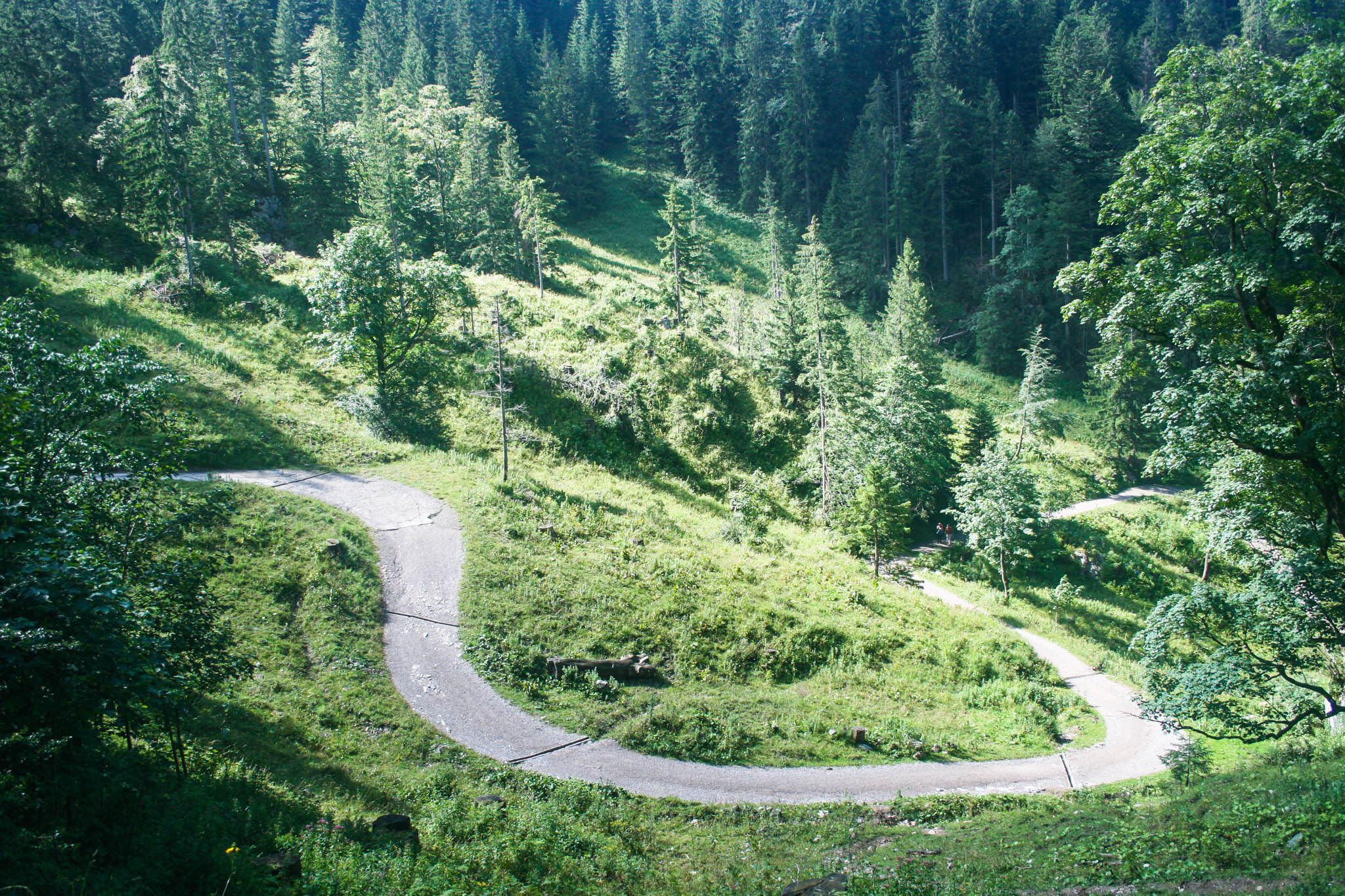 Kurz vor der Kesselalm Kurz vor der Kesselalm