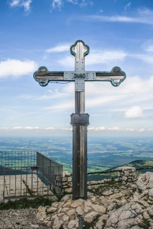 Das Wendelstein-Gipfelkreuz