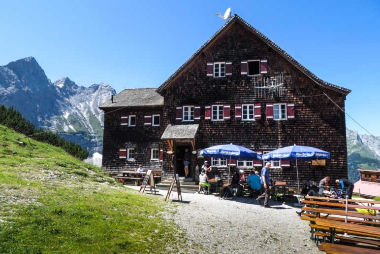 Die Falkenhütte im Karwendel