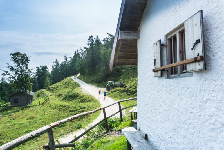 An der Hochplattenalm