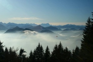 Aussicht von der Lenggrieser Hütte