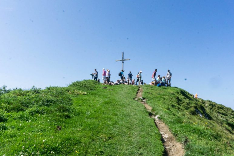 Der Gipfel des Latschenkopf