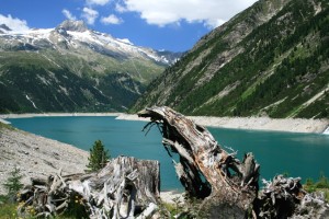 Am Schlegeisspeicher im Zillertal