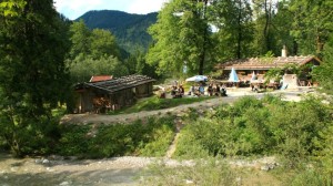 Die Siebenhüttenalm bei Wildbad Kreuth