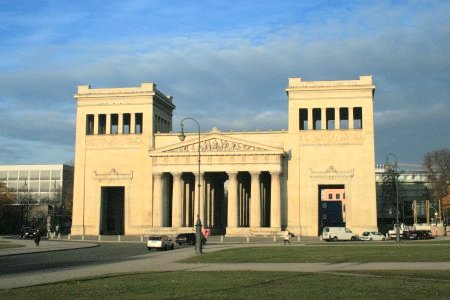 Der Königsplatz in München ist auch schon in Google Street View zu sehen