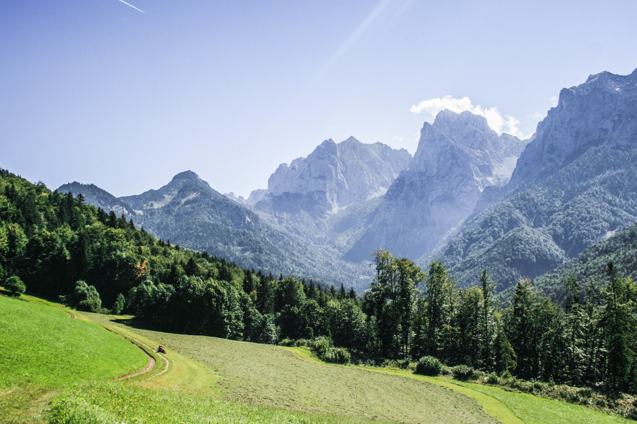 Das Kaisertal und die Berge des Wilden Kaisers