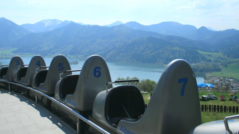 Alpenroller stehen bereit für die nächste Fahrt