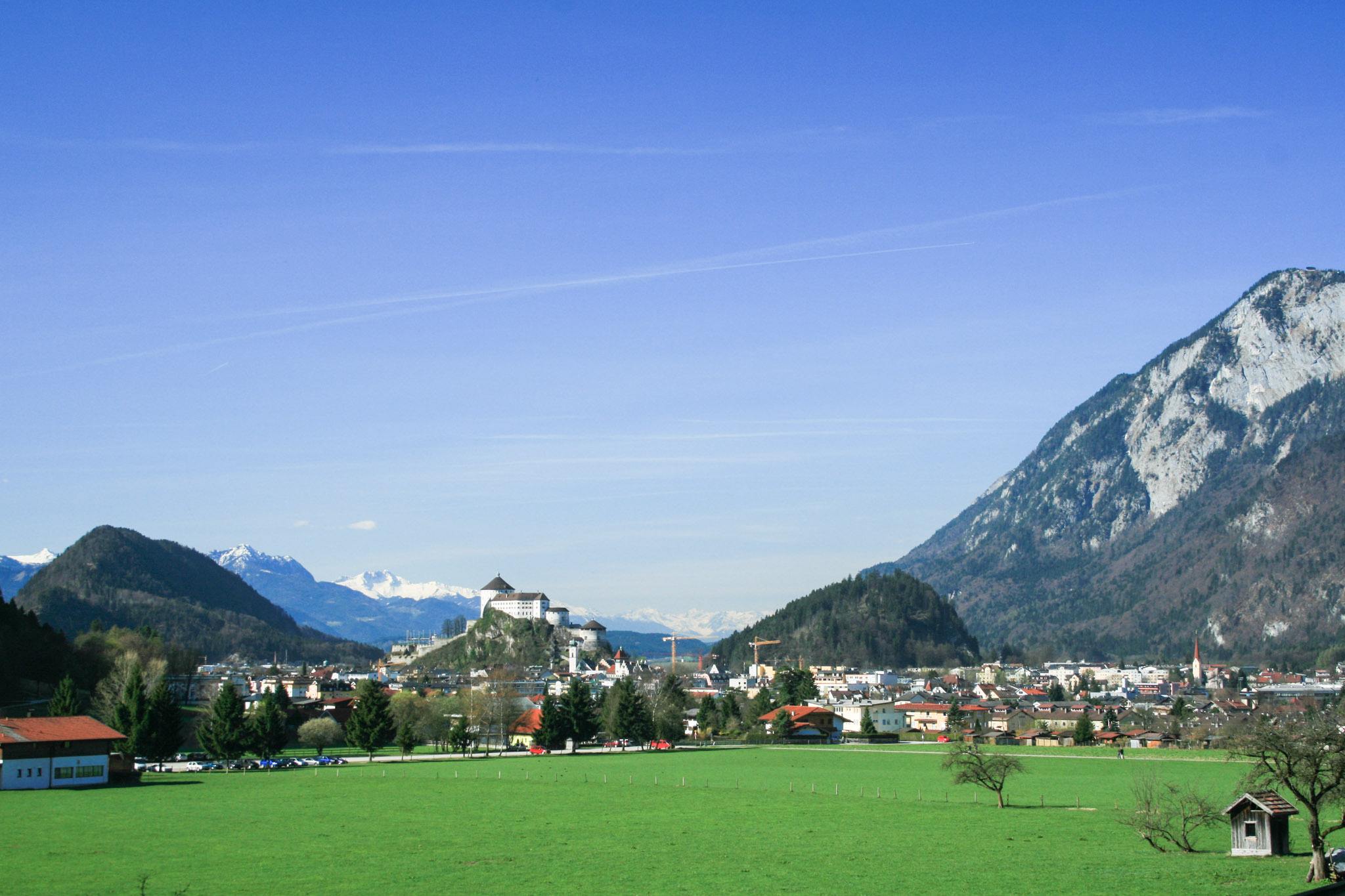Kurz vor der Theaterhütte: Blick auf Kufstein Kurz vor der Theaterhütte: Blick auf Kufstein