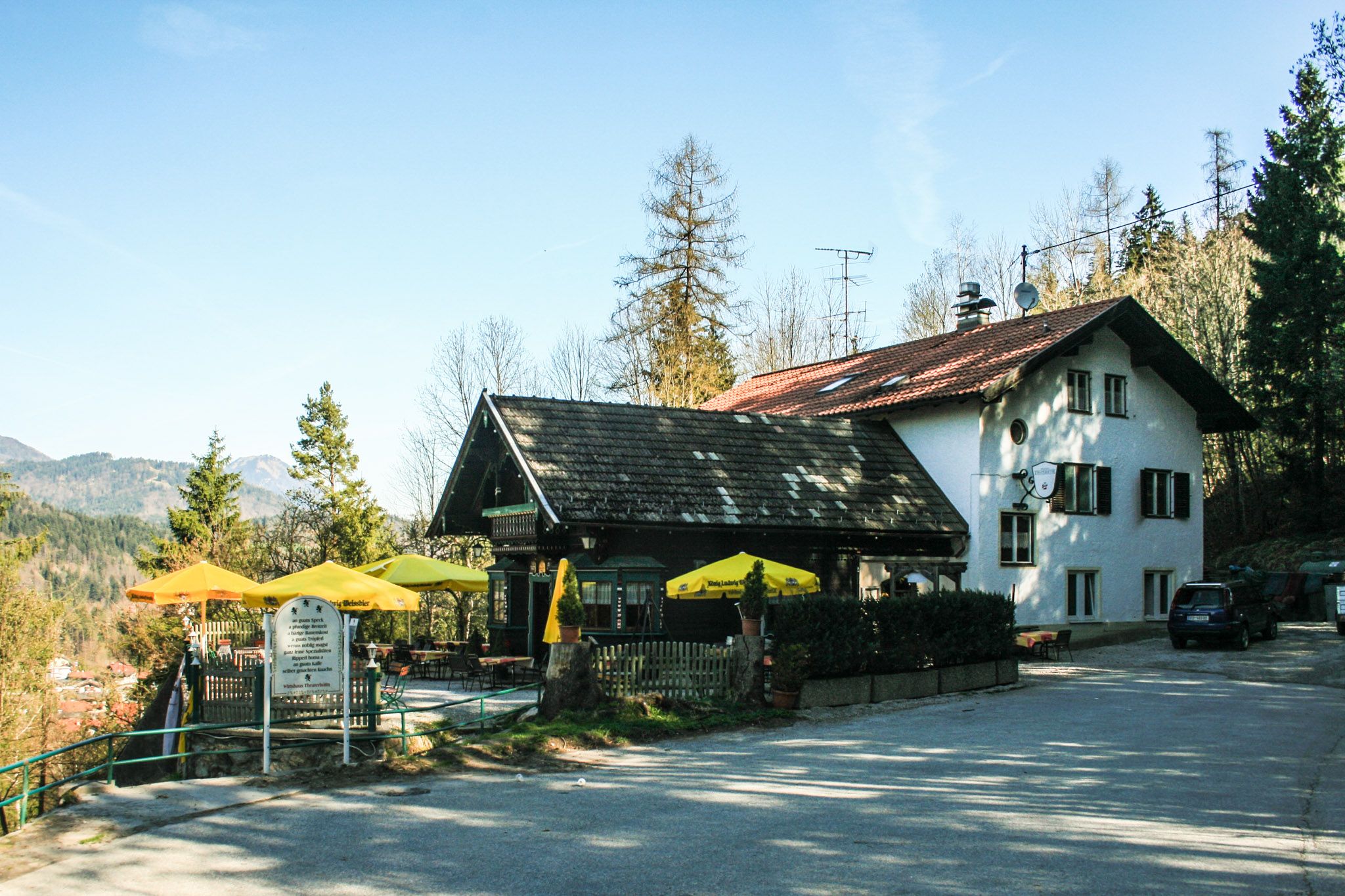 Die Theaterhütte oberhalb von Kufstein Die Theaterhütte oberhalb von Kufstein