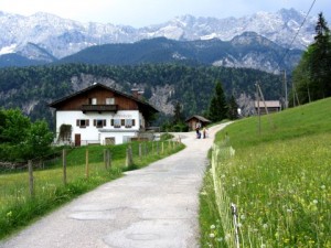 Partnachalm und Wettersteingebirge