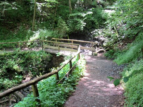 Auf dem Weg zur Partnachalm