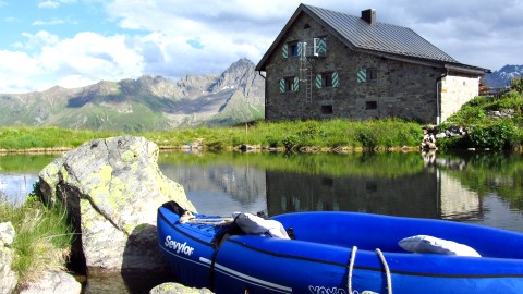 Mein Boot, mein See, meine Hütte ;-)