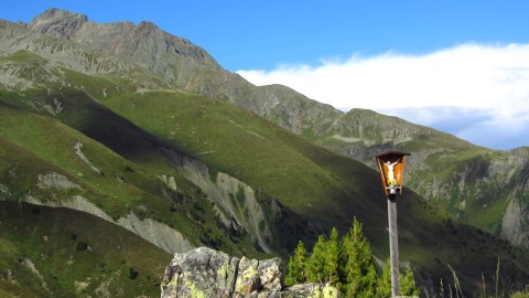 Beim See an der Friedrichshafener Hütte