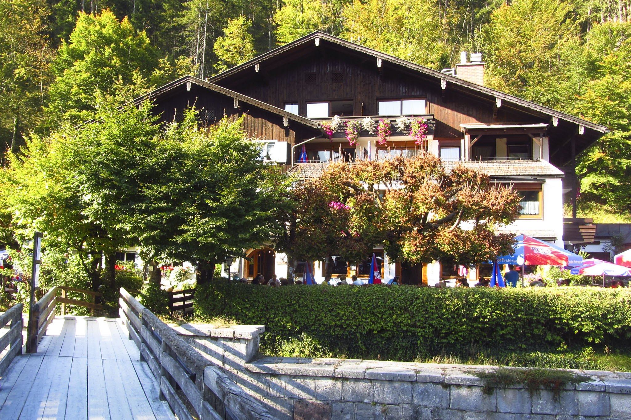 Das Gasthaus Kugelmühle ist Start und Ziel der Wanderung Das Gasthaus Kugelmühle ist Start und Ziel der Wanderung