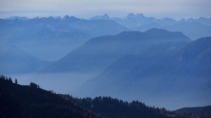 Panoramablick vom Stripsenkopf nach Westen