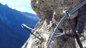 Am Stripsenkopf-Klettersteig