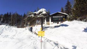 Kranzberg-Lift: Die Talstation liegt leicht oberhalb von Mittenwald