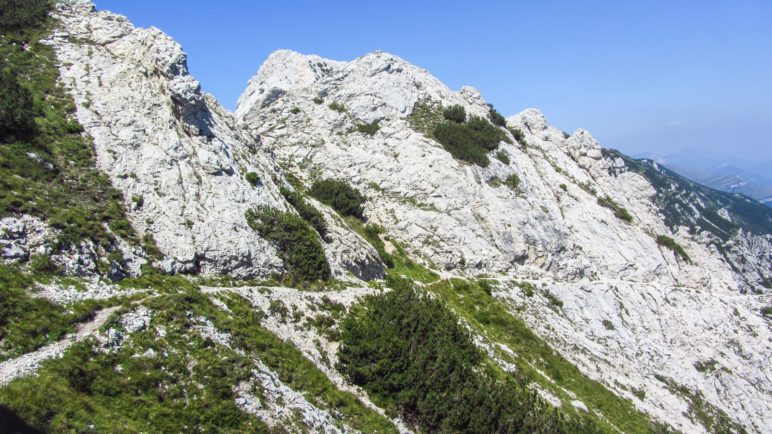 Auf der Tour delle Cime am Monte Baldo