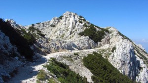 Auf dem Monte-Baldo-Wanderweg zwischen den beiden Rifugi