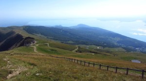 Der Weg vom Rifugio Chierego zur Seilbahn Prada