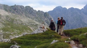 Am Hundstodgatterl, dem höchsten Punkt der heutigen Tour