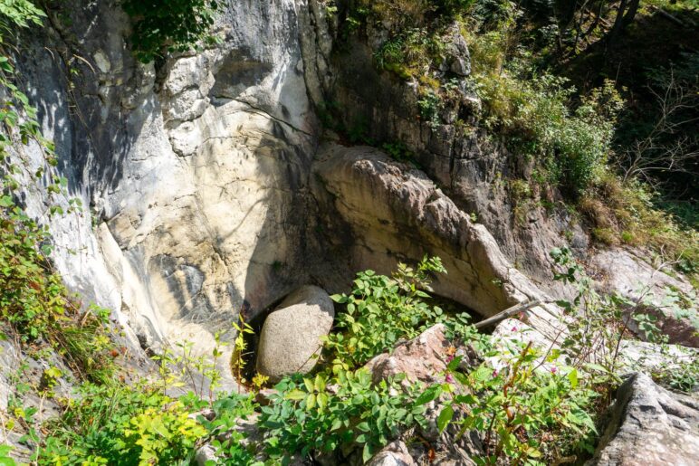 Blick in einen Gletschertopf