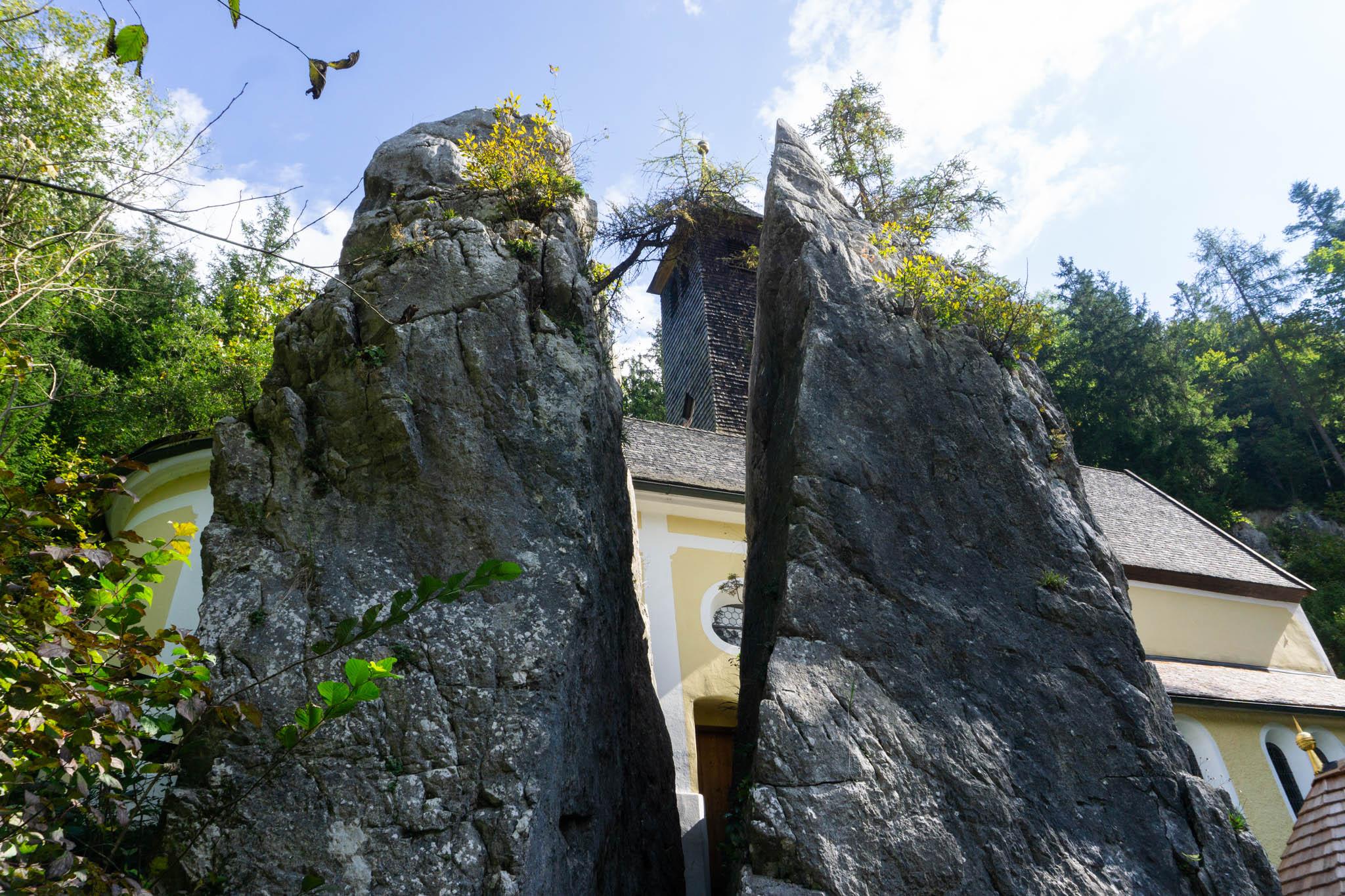Klobenstein und Kirche