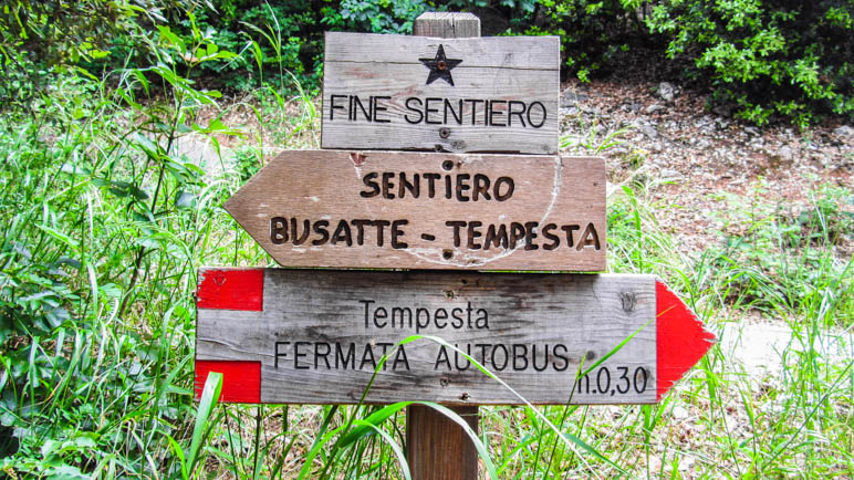 Fine Sentiero: Der Wanderweg ist zu Ende, die Wanderung noch nicht