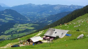 Aufbruch von der Stuhlalm