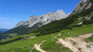 Noch einmal ein herrliches Gosaukamm-Panorama