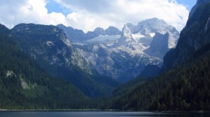 Der Gosausee und der Gosaugletscher