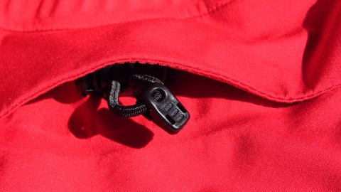 Kapuzenverstellung der Snaefell Jacke Kapuzenverstellung der Snaefell Jacke