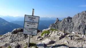 Der Steiglpass - der höchste Punkt unserer Wanderung