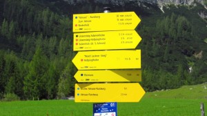 Viele Wanderwege starten an der Unterhofalm