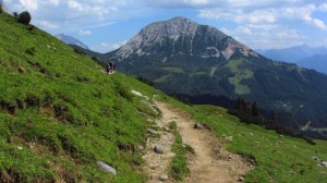 Der Weg zur Hofpürglhütte