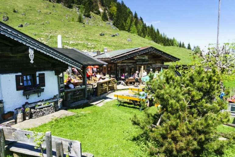 An der Kranzhorn-Alm