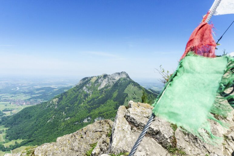 Der Heuberg, vom Kranzhorn aus gesehen