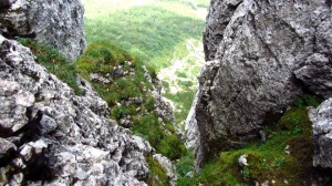 Ein Tiefblick aus dem Kaisersaal