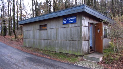 Unser Basecamp - das Biwak der Enzianhütte. Ist aber besser als der erste Eindruck.