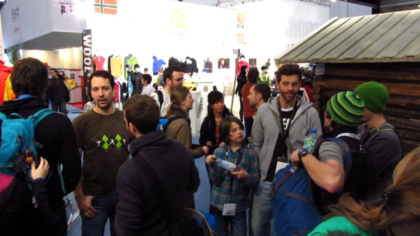 Auf dem ISPO Bloggertreff