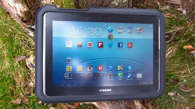 Das Anymode Ruggedized Case für das Galaxy Tab 2 10.1