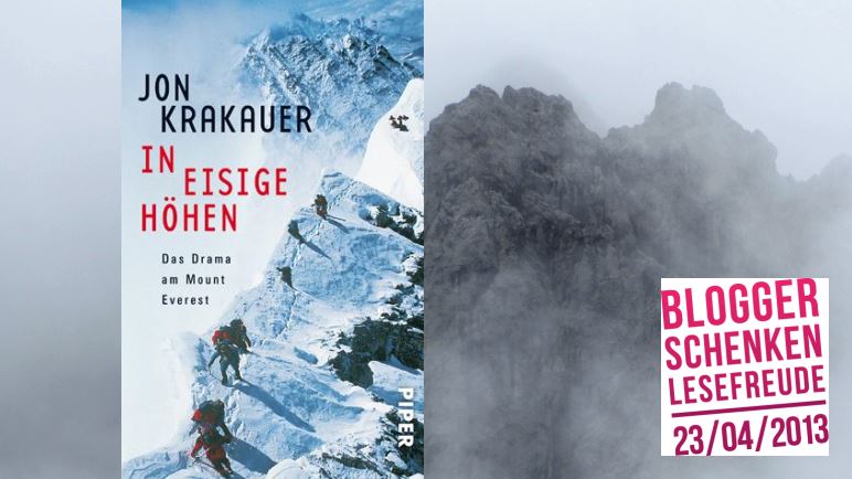 Jon Krakauer: In eisige Höhen - das Drama am Mount Everest - Coverfoto: Piper Verlag