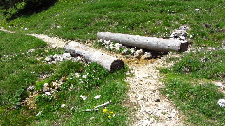 Auf dem Weg zum Geigelstein-Gipfel