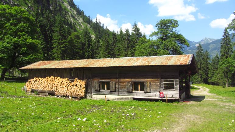 Die Toralm, schon fast wieder im Tal