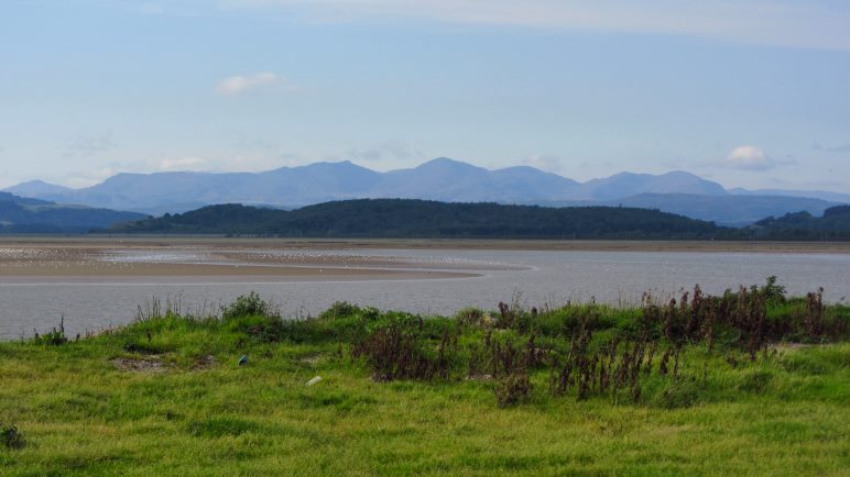 Wattenmeer und Berge in Cumbria