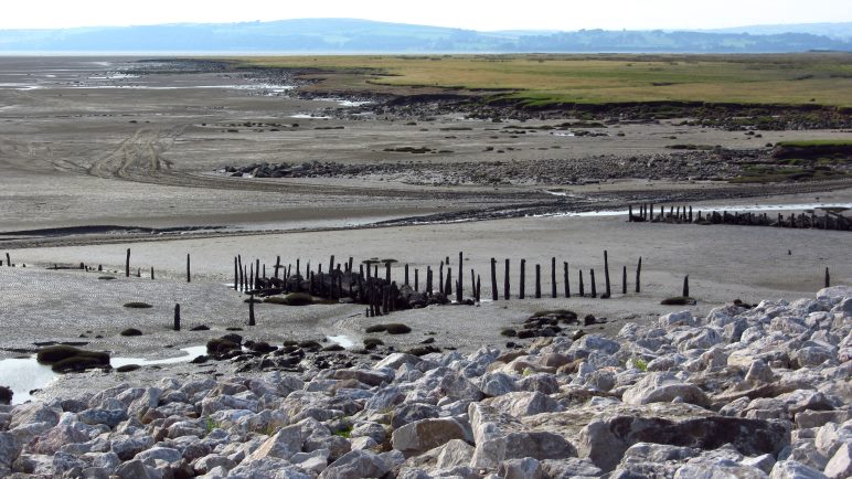 Das Wattenmeer der Morecombe Bay