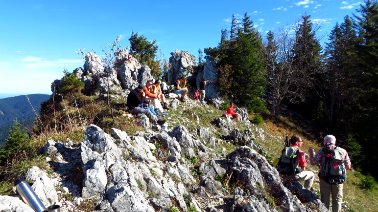 Auf dem Gipfel des Geiersteins