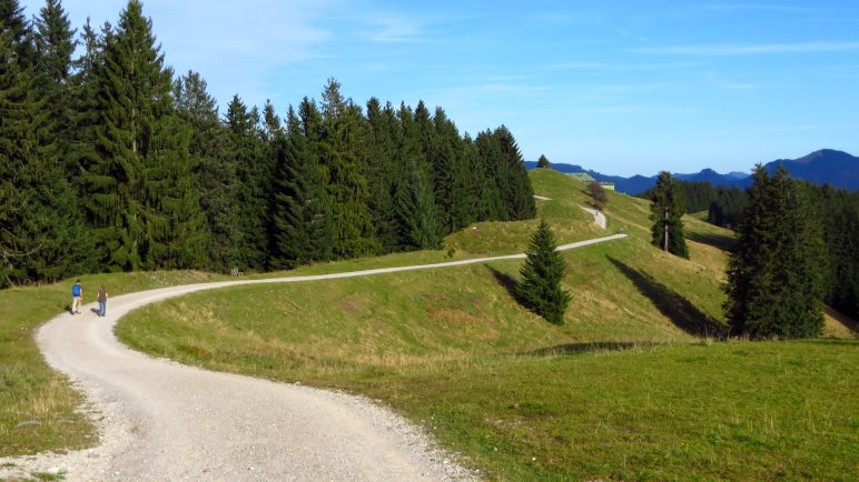 Nur noch ein paar Meter zur Aueralm